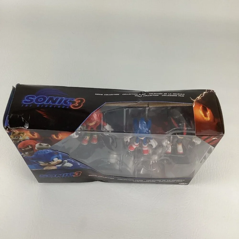 Sega Sonic The Hedgehog 3 Movie Collection 2.5" Action Figures Knuckles Shadow - Picture 6 of 6